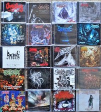 Skinless,Atoll,Slimeonade,Lividity,Embalmer,Nasum 20 New Death Metal CD's picture