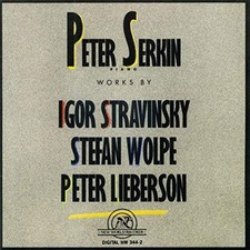 Peter Serkin - Stravinsky, Lieberson & Wolpe: Piano Works - Music picture