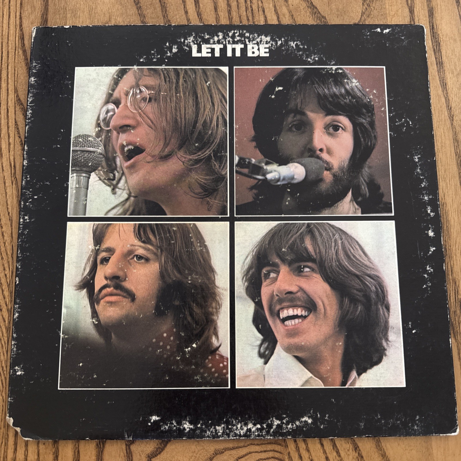 The Beatles Let It Be LP 1970 US 1st Press Scranton 