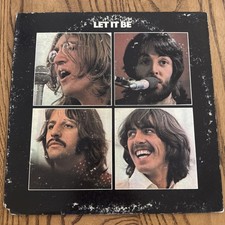The Beatles Let It Be LP 1970 US 1st Press Scranton 