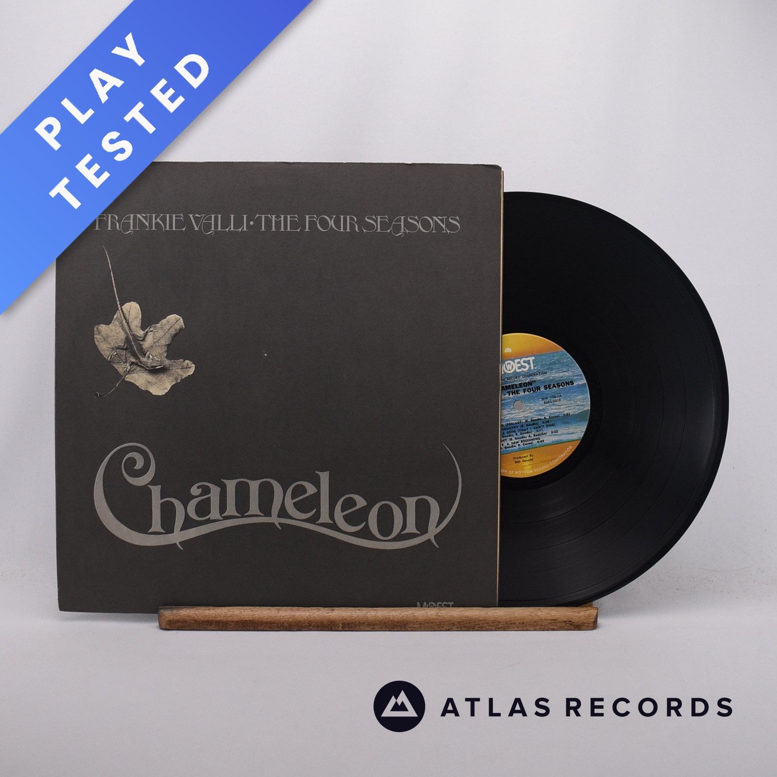 Frankie Valli Chameleon 1A 2A Embossed Sleeve Insert Us LP Vinyl Record - EX/VG+
