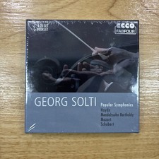 Georg Solti: Popular Symphonies (CD, 4 Disc, FabFour) New Sealed picture