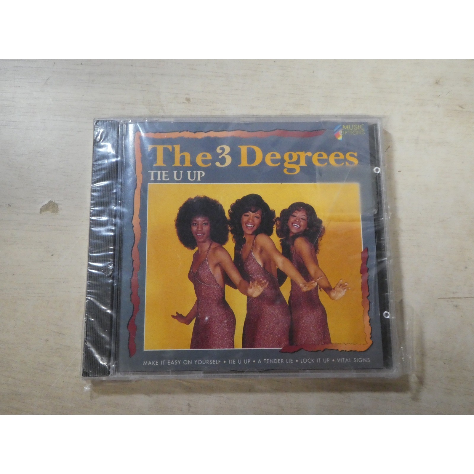 The Three Degrees Tie U Up CD Music Options MO 3061 Soul R&B Holland Import NEW