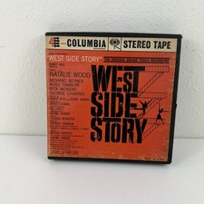 VTG West Side Story Soundtrack Reel Tape Columbia 4 Track w/ Inserts picture