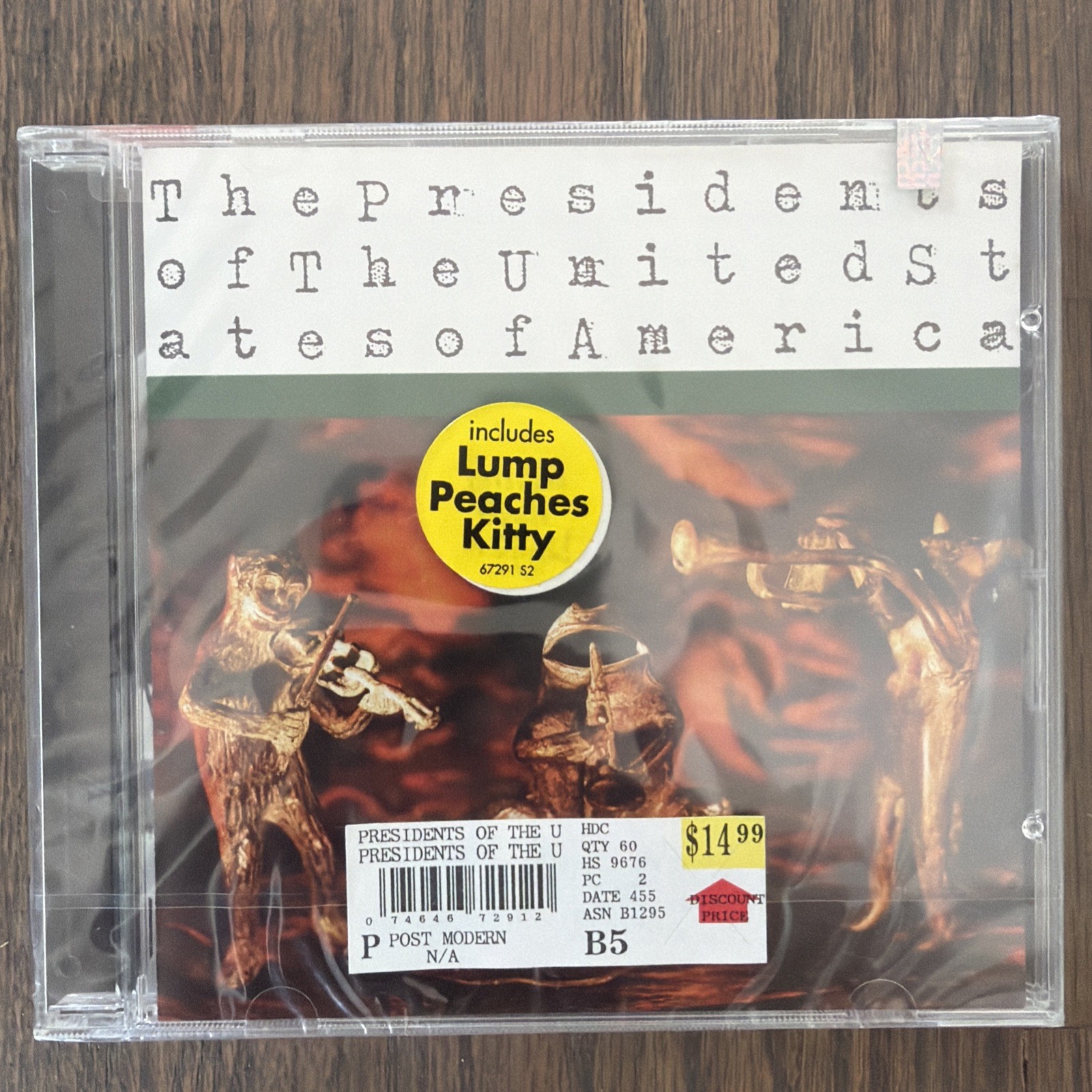 VTG The Presidents Of The United States Of America CD Columbia 1995 New Sealed