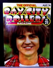 The Official Bay City Rollers Magazine. Fan Club Only Exclusive. No.21 - Aug 76 picture