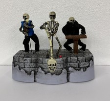 Vintage 2000 Paper Magic Group Halloween Skeleton Motion Music Group Rock Band picture