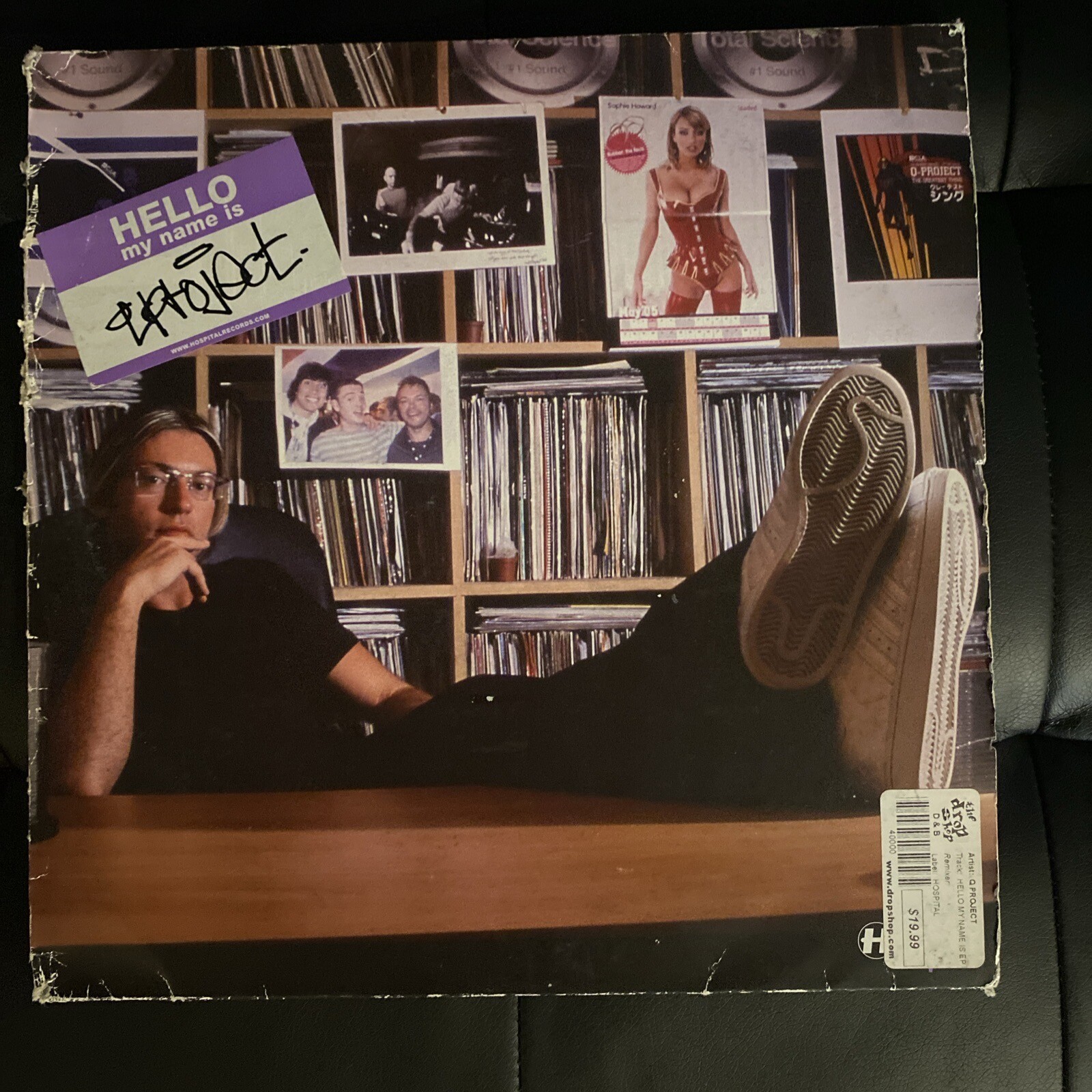 Q Project - Hello My Name Is Q Project EP 12” UK DnB Vinyl
