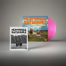 Hermanos Gutierrez ~ Los Ojos Del Condore - Neon Pink Vinyl + SIGNED Print *New picture