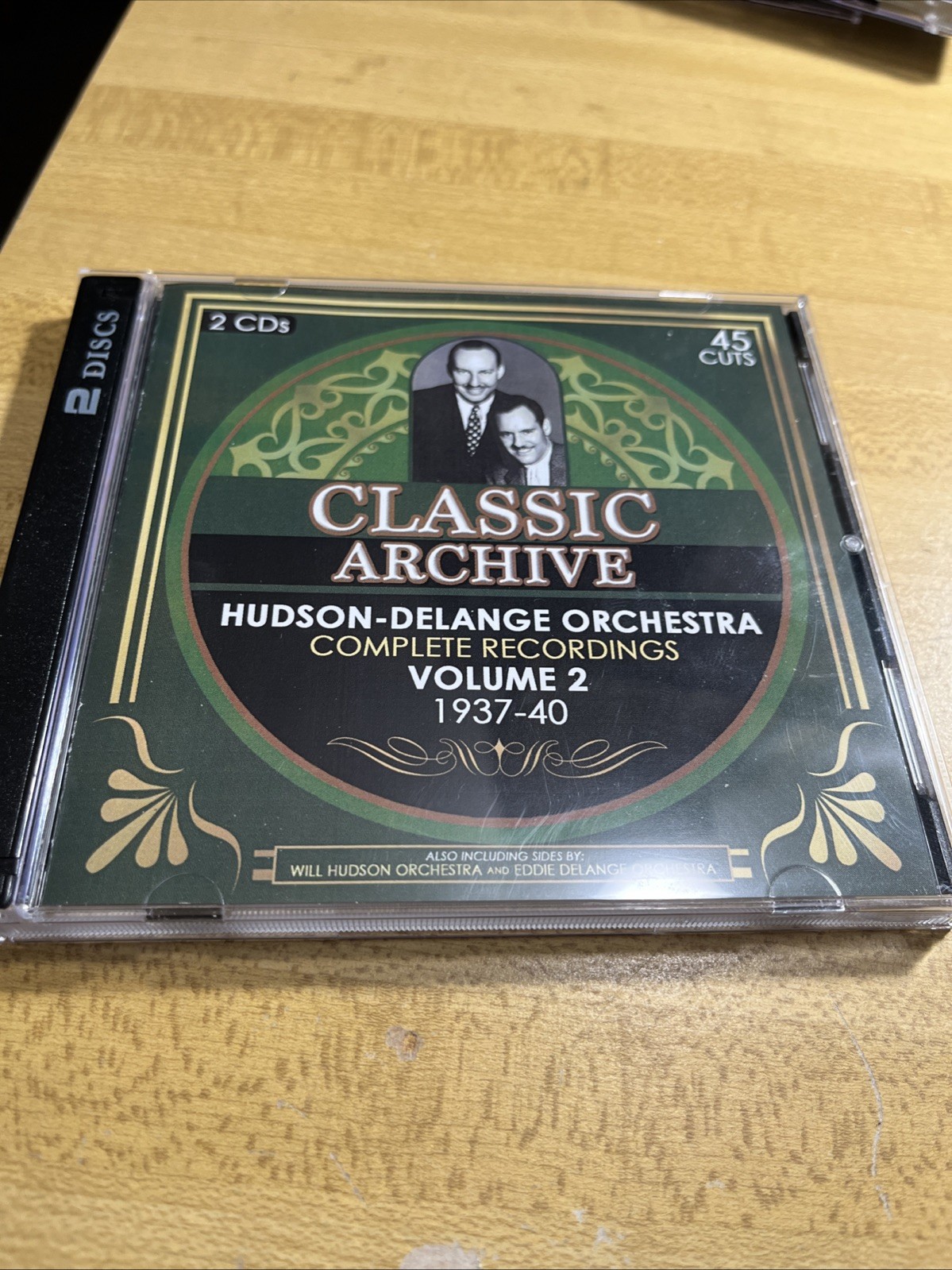 HUDSON-DELANGE ORCHESTRA COMPLETE RECORDINGS VOL.2-1937-40 2 CD SET IMPORT