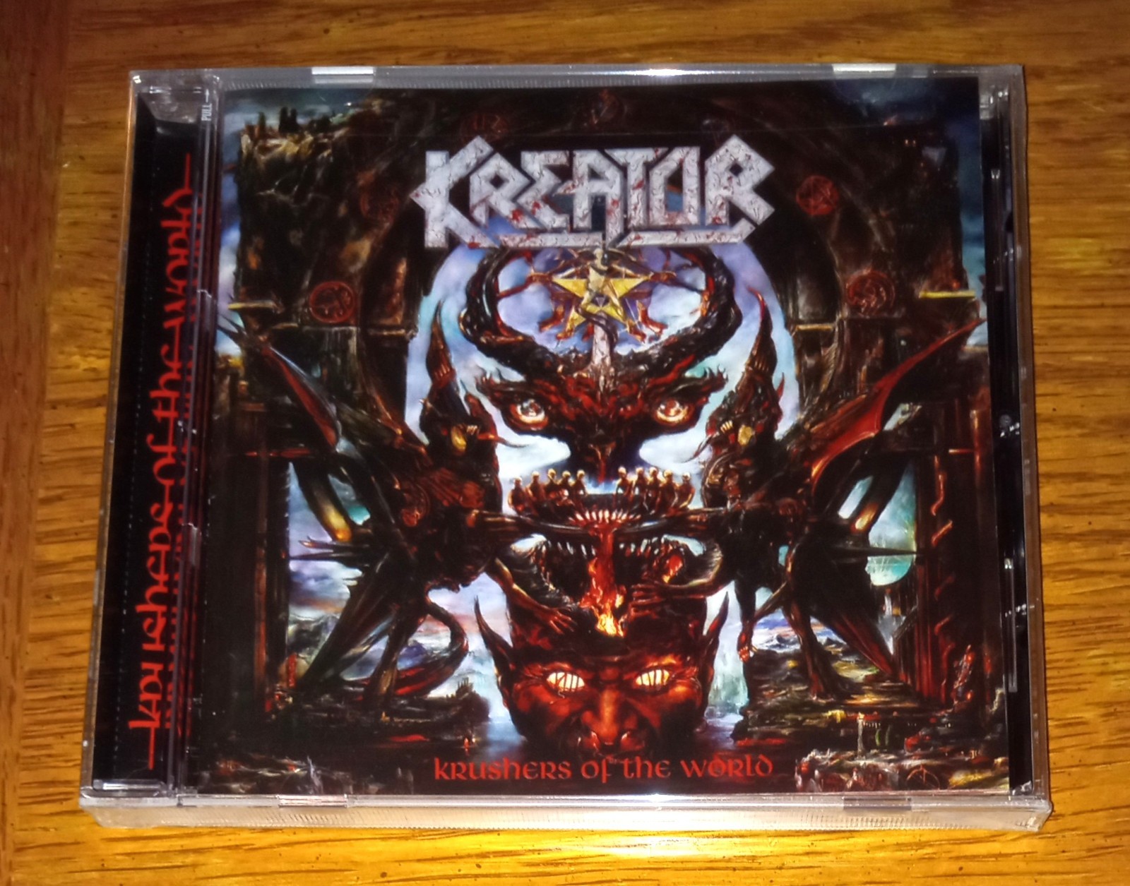 KREATOR - Krushers of The World CD Thrash/Death Metal Sodom Destruction NEW