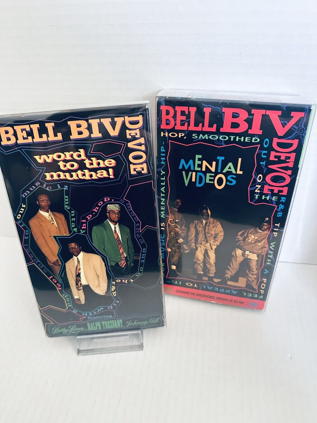 Bell Biv DeVoe: Mental Videos & Word To The Mutha 2 Lot [ VHS, MCA Music ,1991]