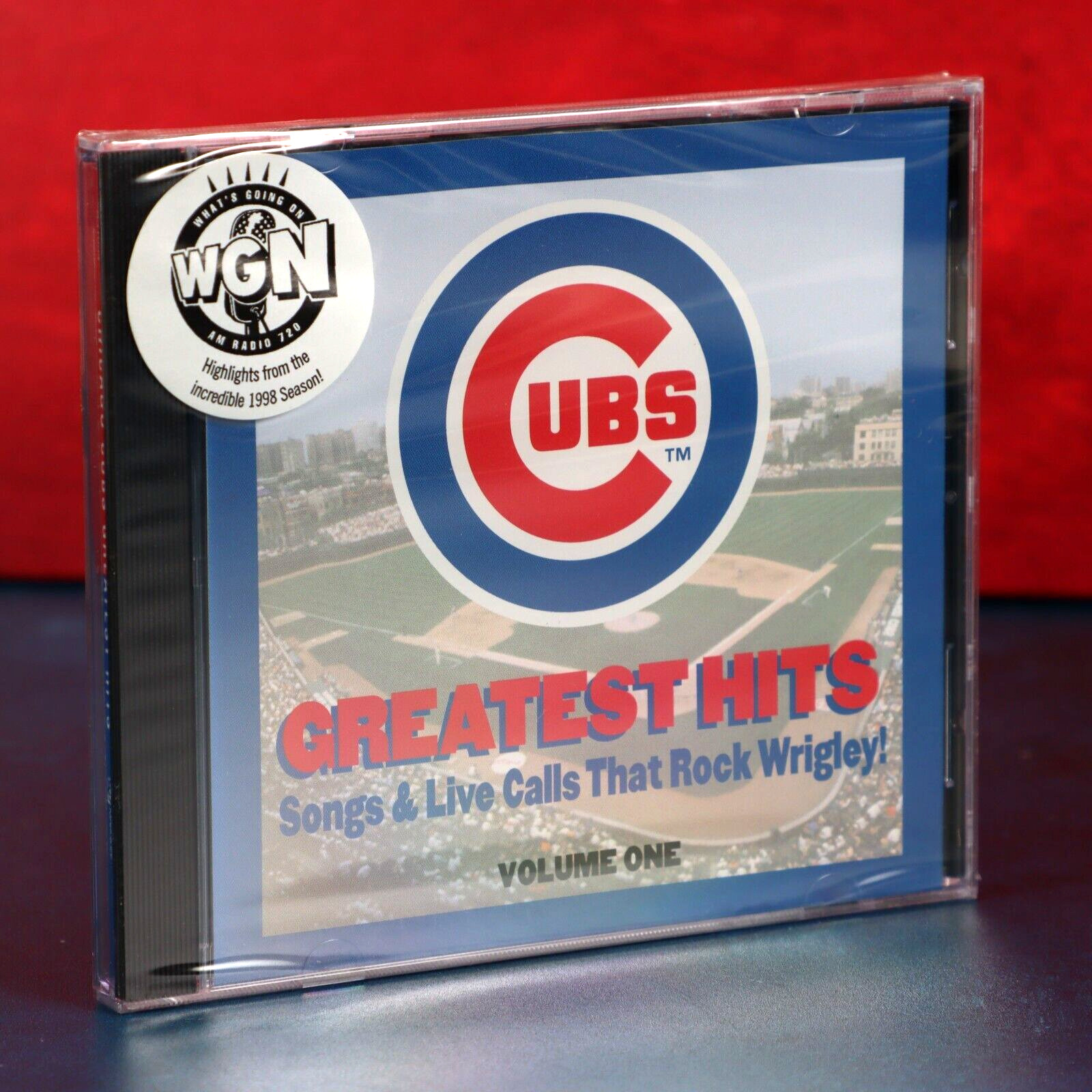 Chicago Cubs Greatest Hits Songs & Live Calls That Rock Wrigley CD Sealed