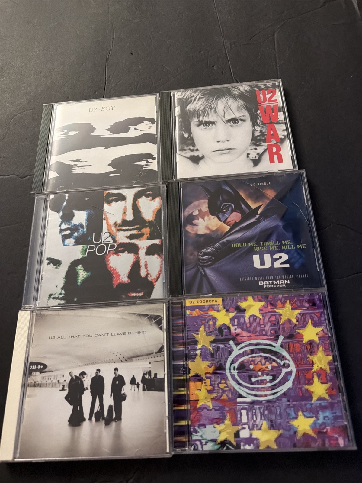 Lot Of 6 U2 Cd Tested A3