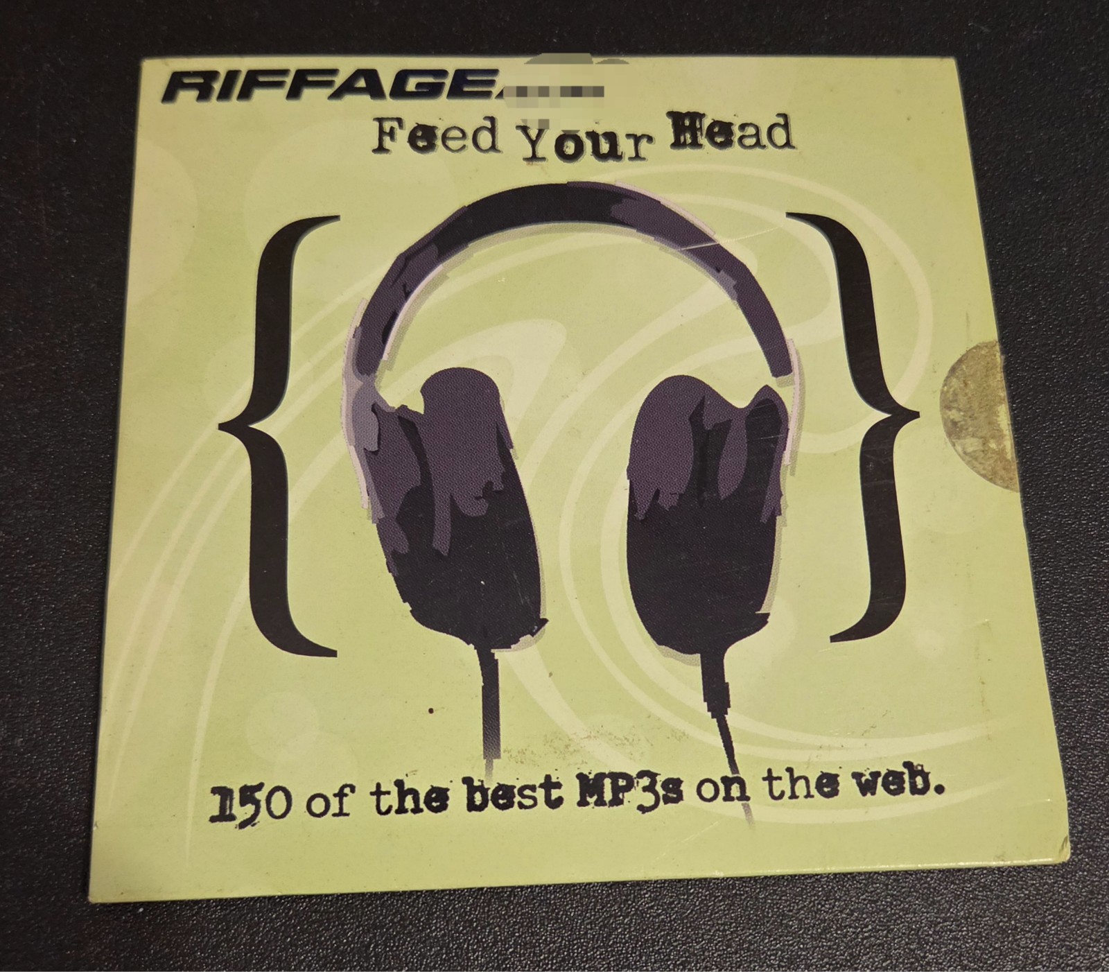 Riffage Feed Your Head MP3 CD 1999 150 Songs Data Disc Tested Rare