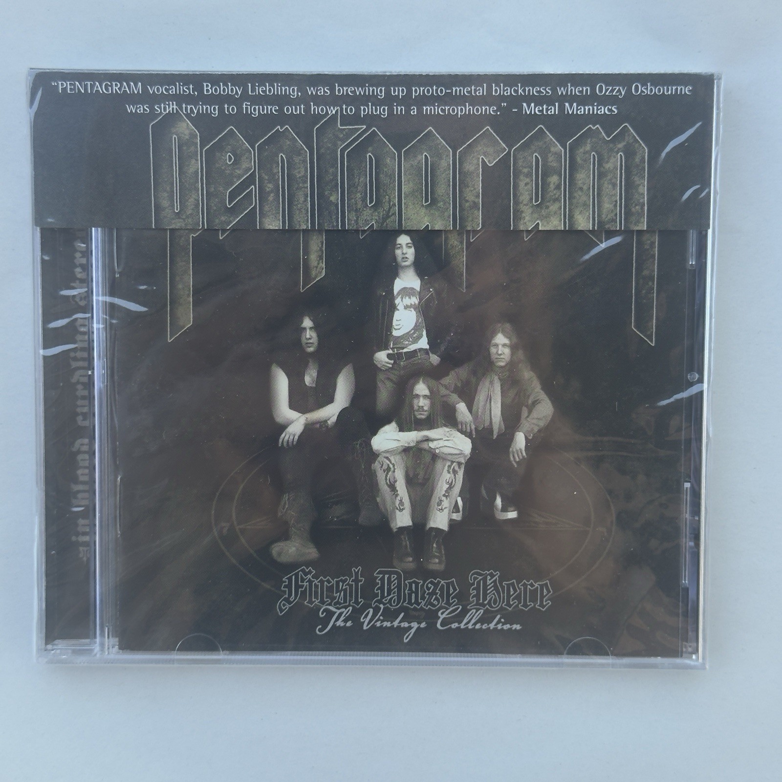 Pentagram First Daze Here The Vintage Collection CD Sealed 2001 Relapse