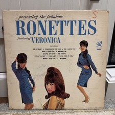RARE Presenting Fabulous Ronettes 1964 STEREO LP ST-90721 CAPITOL CLUB Mispell picture