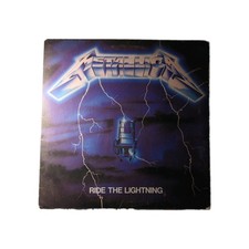 Metallica Ride The Lightning Vinyl LP 1984 Original Elektra Pressing picture