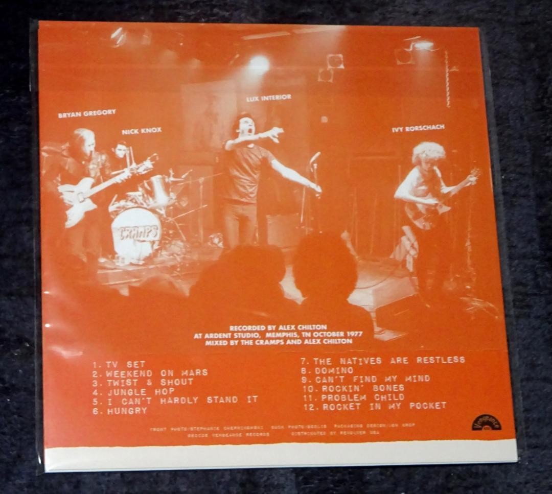 The Cramps Graveyard Feast Vinyl Record with Obi