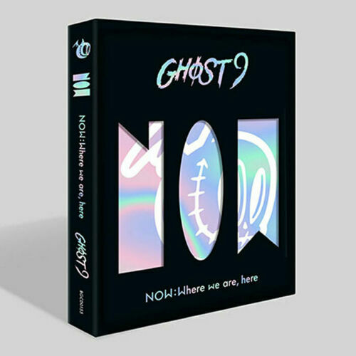 GHOST9 [NOW : WHERE WE ARE, HERE] 3rd Mini Album CD+PhotoBook+3 Card+Sticker+etc