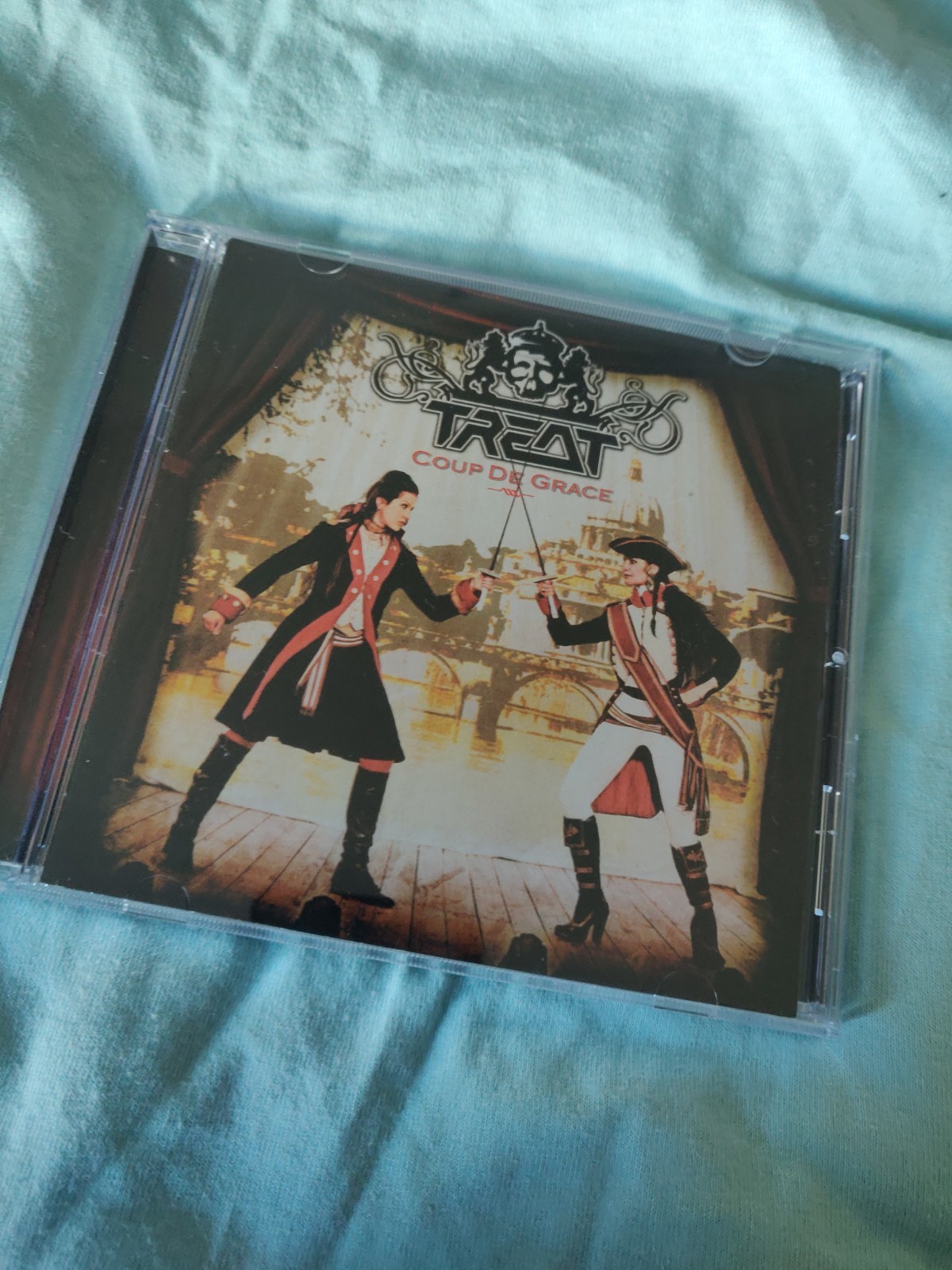TREAT: “Coup de Grace” (RARE CD) 1x CD ALBUM FRONTIER RECORDS RARE OOP