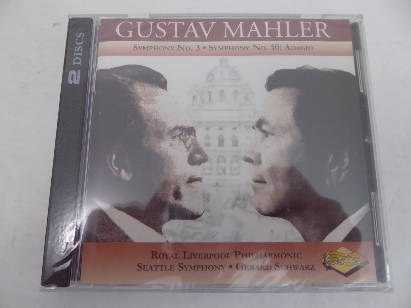 NEW Symphony No. 3 & 10 Adagio by Gustav Mahler Audio CD SEALED
