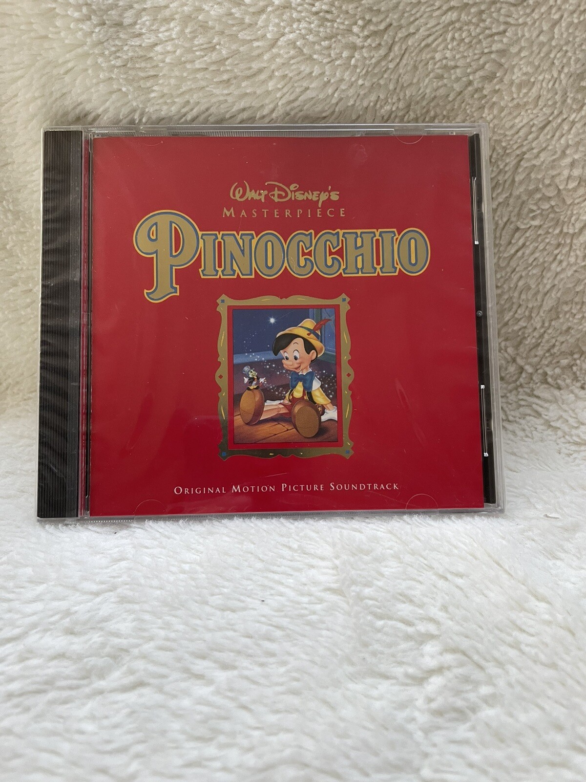 Disney Pinocchio CD Soundtrack Walt Disney Records 1940/1992 Brand New & Sealed