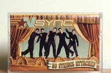 NSYNC No Strings Attached Cassette, 2000 TESTED Justin Timberlake*NSYNC 'N Sync picture