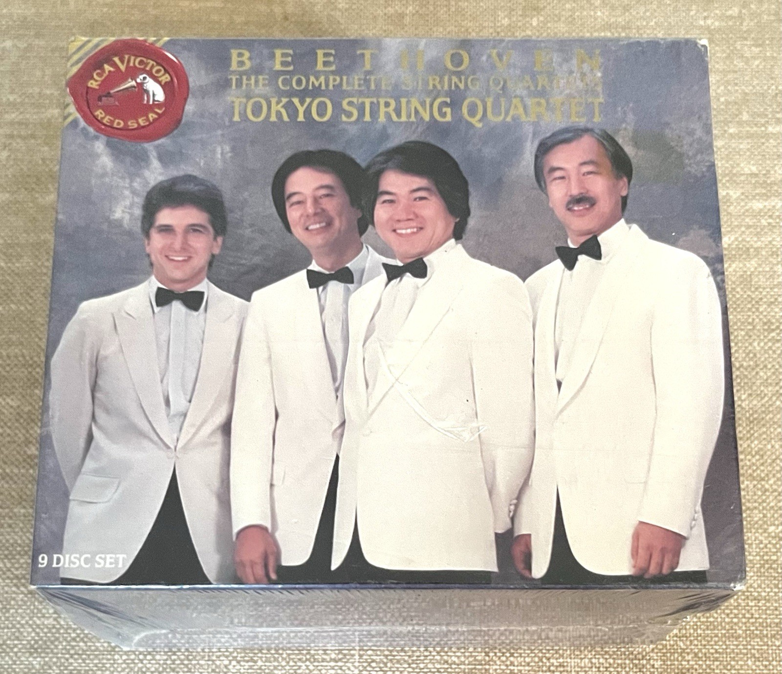 SEALED ~ TOKYO STRING QUARTET - BEETHOVEN COMPLETE / RCA 9 DISC SET 1993