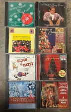 Lot Of 8 Classic Christmas music CDs Retro Great For Christmas Party’s. picture