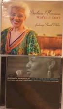2x Barbara Morrison CD LOT- Warm & Cozy + Live at the 9:20 Special (2002) SEALED picture