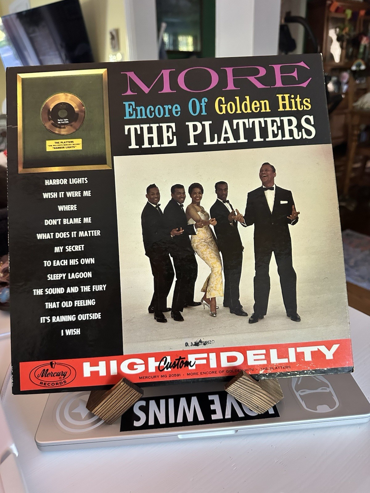 The Platters --More Encore of Golden Hits LP 1974 Mercury SR 60252