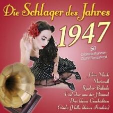 DIE SCHLAGER DES JAHRES 1947 (2 CD) HANS ALBERS RITA PAUL GlORIA ASTOR++++++ NEW picture