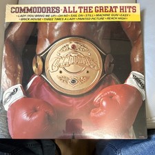 Commodores All the Great Hits Motown 12