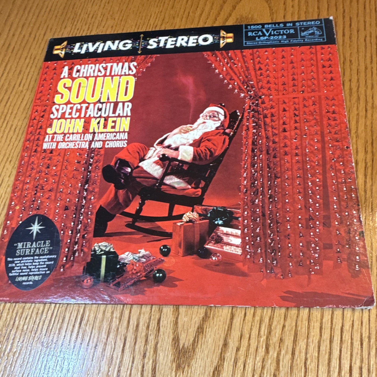 John Klein A Christmas Sound Spectacular Vinyl 12” LP RCA Records LSP-2023 