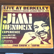 The Jimi Hendrix Experience – Live at Berkeley CD Live Recording 2003 picture