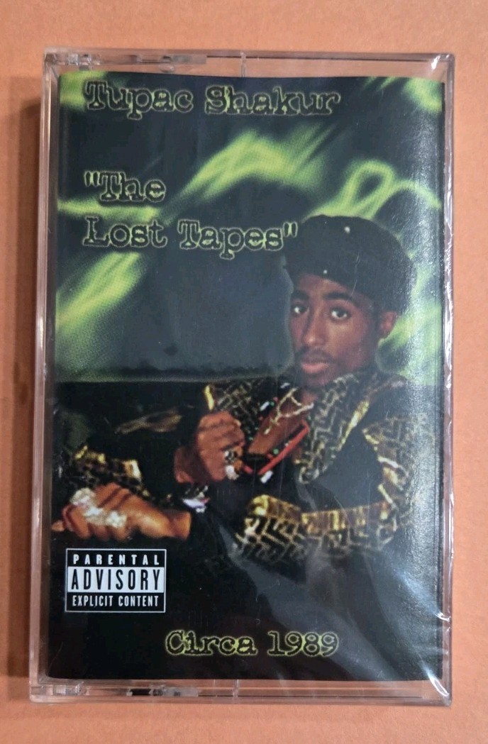 Tupac Shakur ‎– The Lost Tapes 2000 MC Cassette Factory Sealed Tape 2Pac