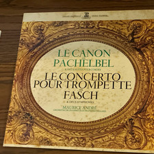 Erato Maurice André Pachelbel/Fasch Trumpet Concertos 12