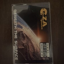 Gza Genius Beneath The Surface (Cassette Tape, 1999) Wu Tang Hip Hop  picture