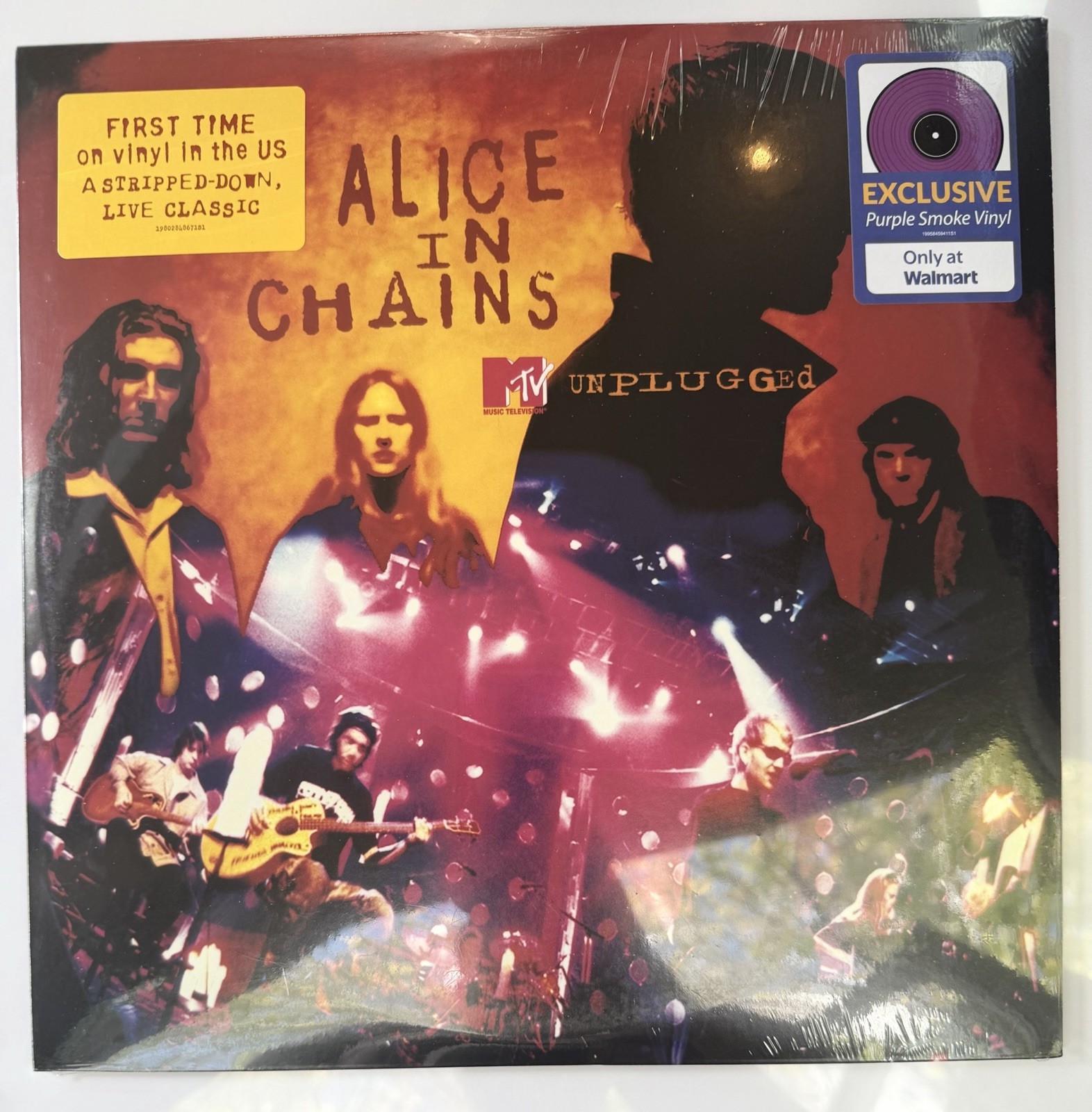 Alice In Chains - Unplugged - 2LP Purple Smoke Vinyl - New & Sealed