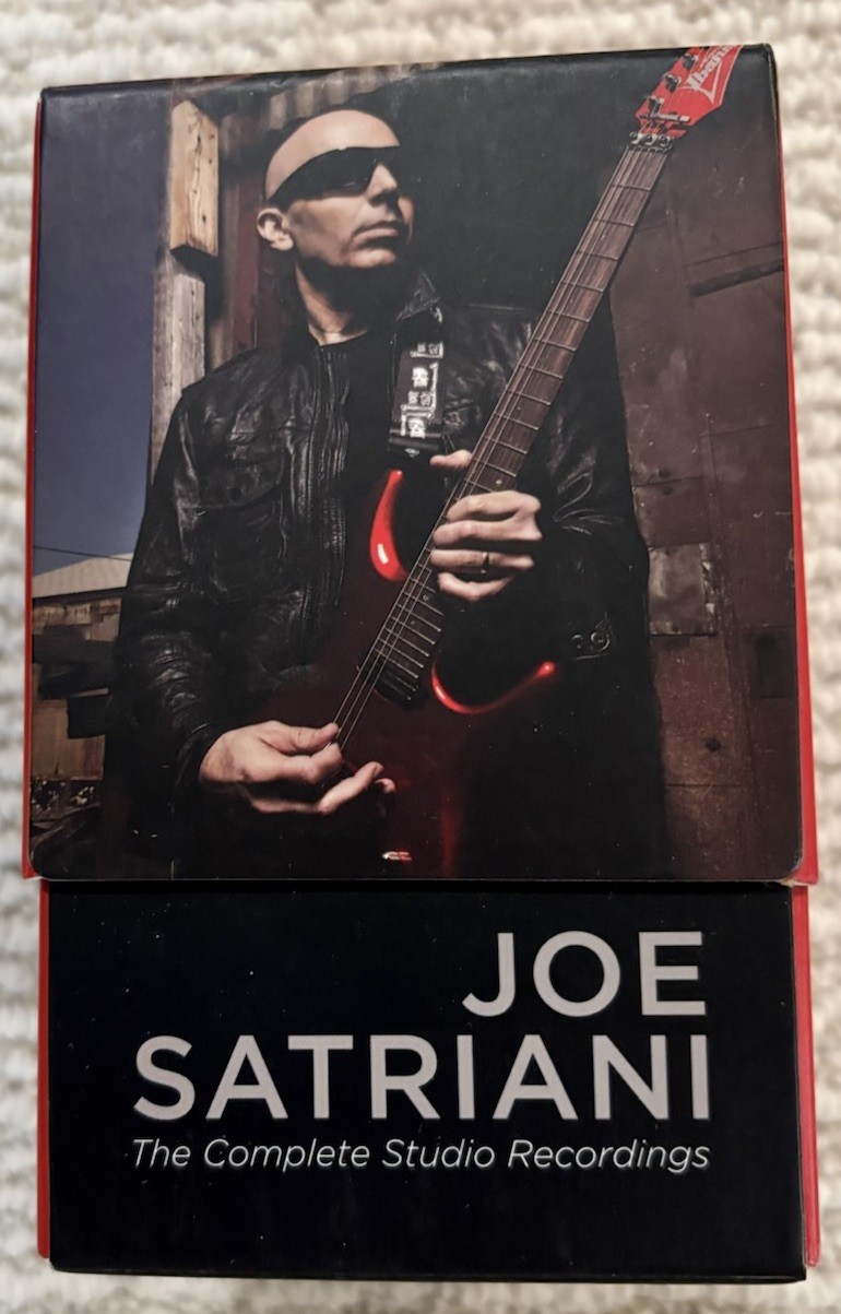 JOE SATRIANI Complete Studio Recordings Chrome Dome USB Box Set 2014