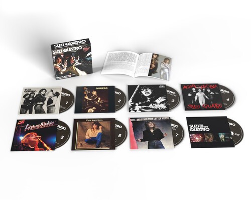 Suzi Quatro - The Rock Box 1973-1979 (Complete Recordings) [New CD] Bonus DVD