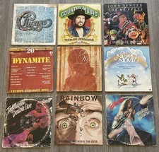 Lot of 23 - Classic Rock, Blues & Pop, Rock, Movie Muppets Vinyl Records Rare picture