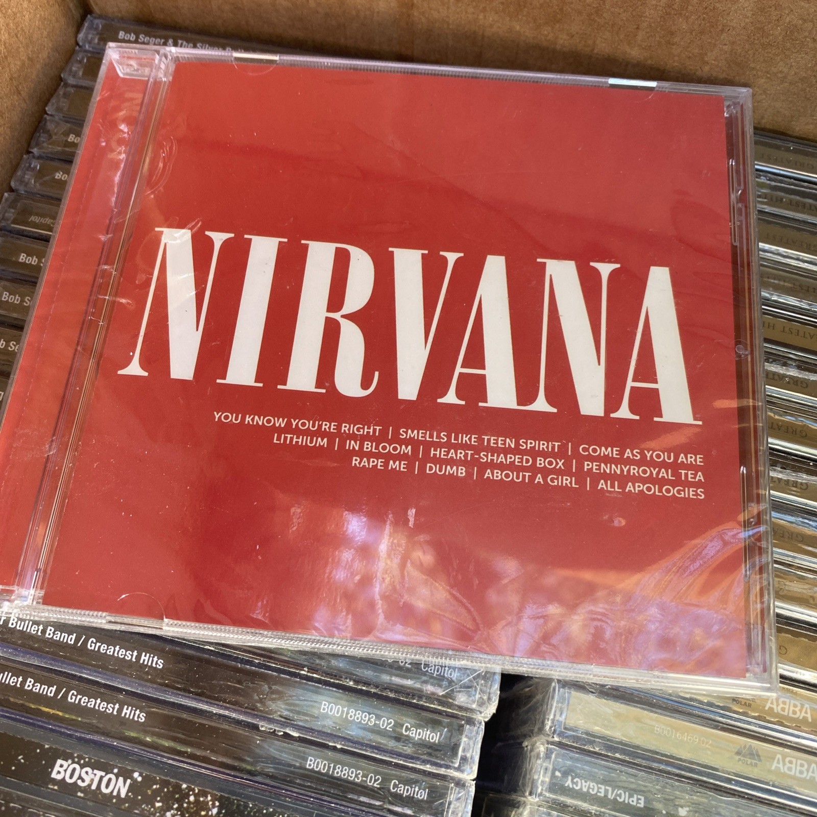 Nirvana – Icon (Best Of) – Compact Disc, CD 2010 NEW SEALED