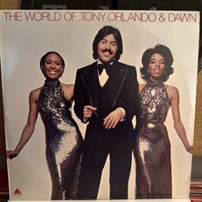 New & Sealed Vtg. The World of Tony Orlando & Dawn, Arista AL-9006 2-LP  picture