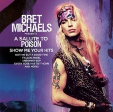 A Salute To Poison - Show Me Your Hits - PURPLE/BLACK SPLATTER by Michaels, Bret picture