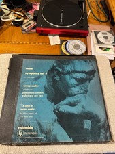 Mahler - Symphony No. 5 in C-Sharp Minor - Bruno Walter Conducting LP - GOOD CON picture