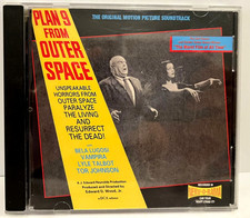 PLAN 9 FROM OUTER SPACE Movie Soundtrack (1989) - Compact Disc CD - EX picture