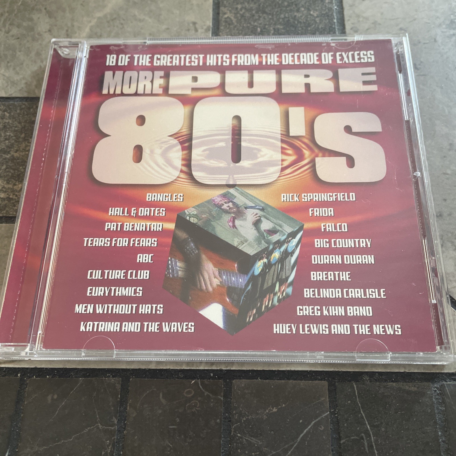 More Pure 80\'s by Various (CD, 2000) Falco/ABC/Breathe/FRIDA/Greg Kihn/Bangles