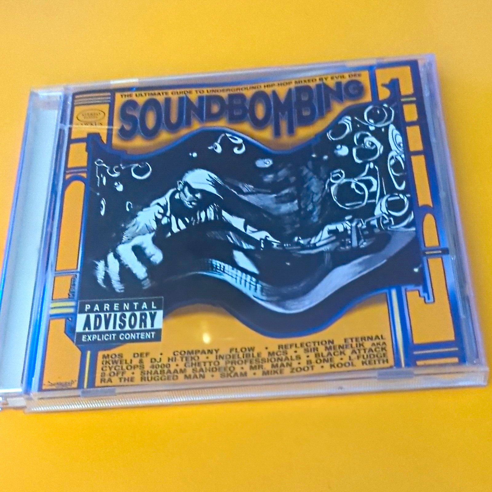 Rawkus Records Soundbombing Various Artists (CD, 1997) vintage, VF condition...